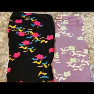 NWOT LuLaRoe Leggings - Mommy and Me set